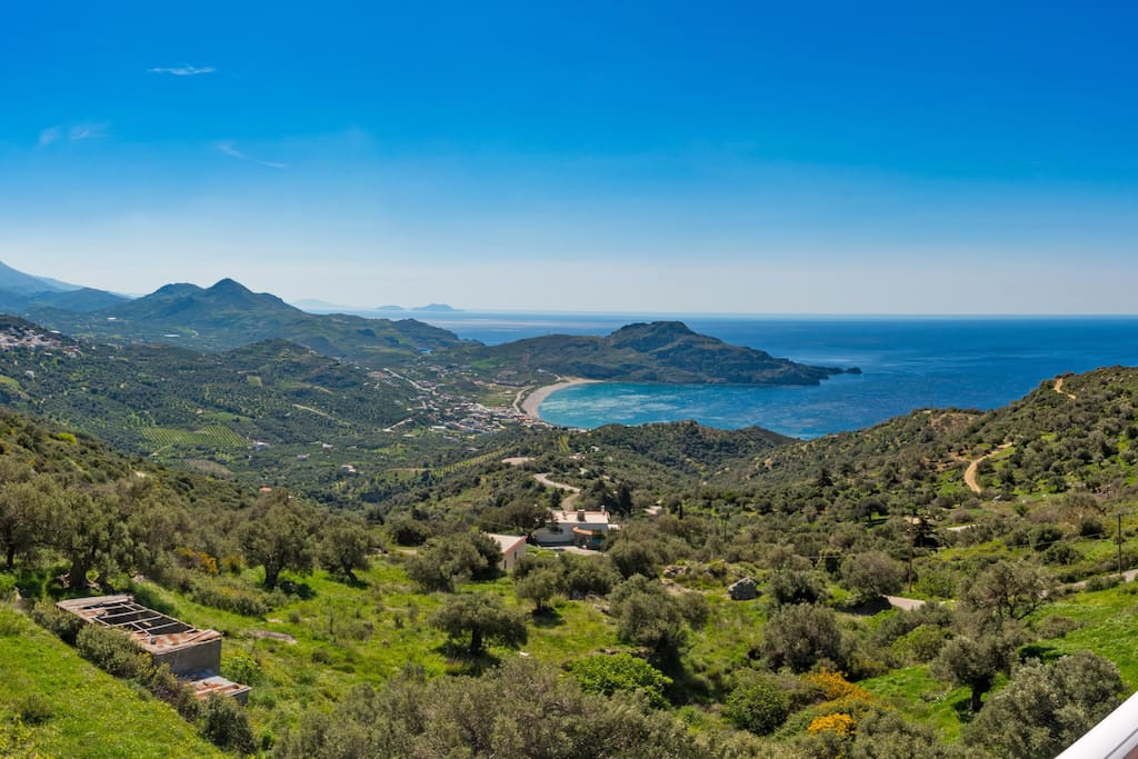 The fascinating view of Plakias !!!