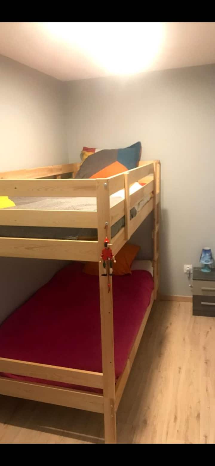 Poschodová posteľ 60 x 190