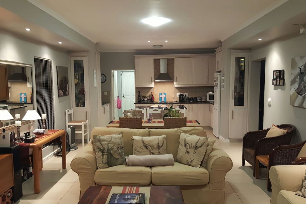 Open plan lounge / dining-room / kitchen