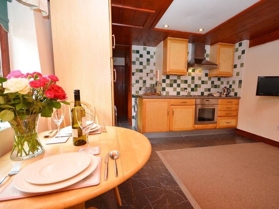 Well equipped kitchen