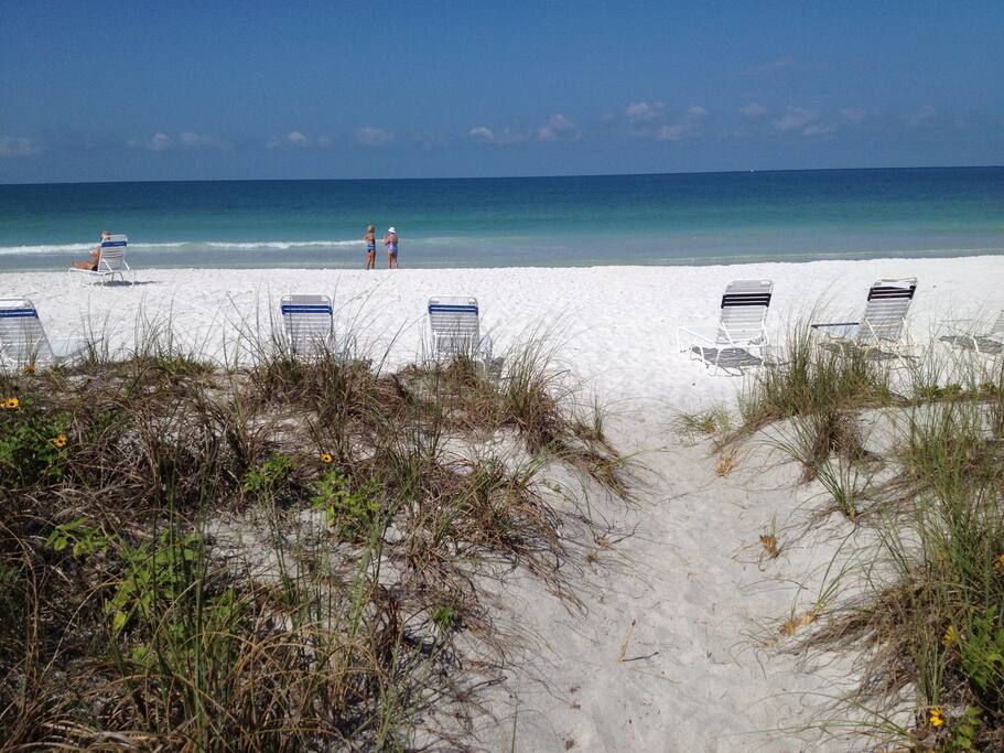 Beach Access from Pool