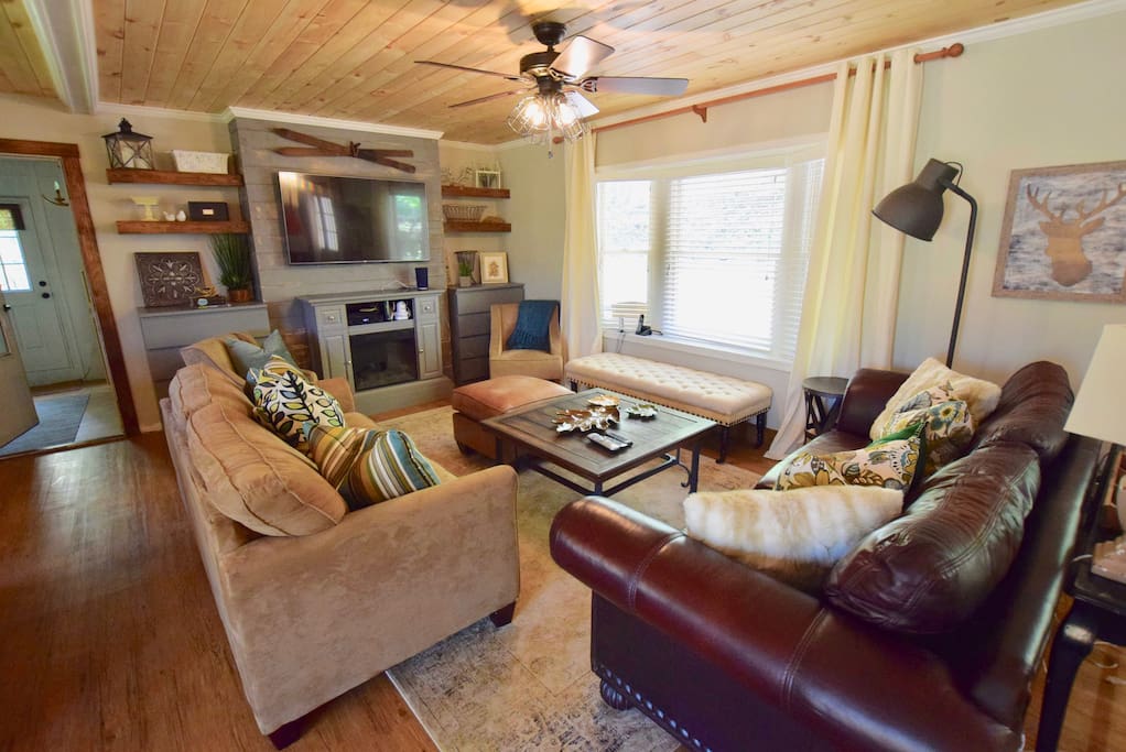 Open living room
