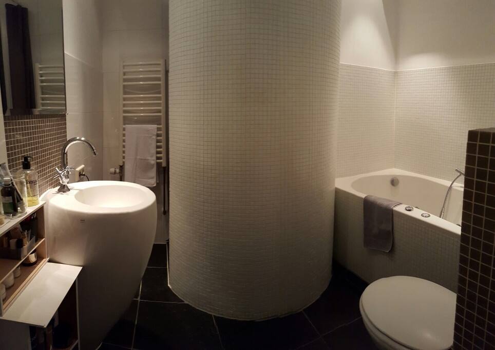 Recently renovated bathroom