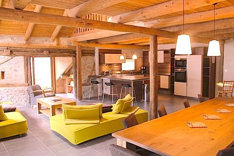 Chalet, Jacuzzi, sauna. Briançon Serre Chevalier