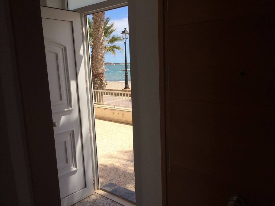 View from entrance