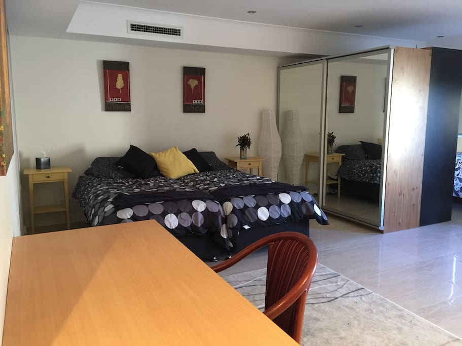 Main sleeping area