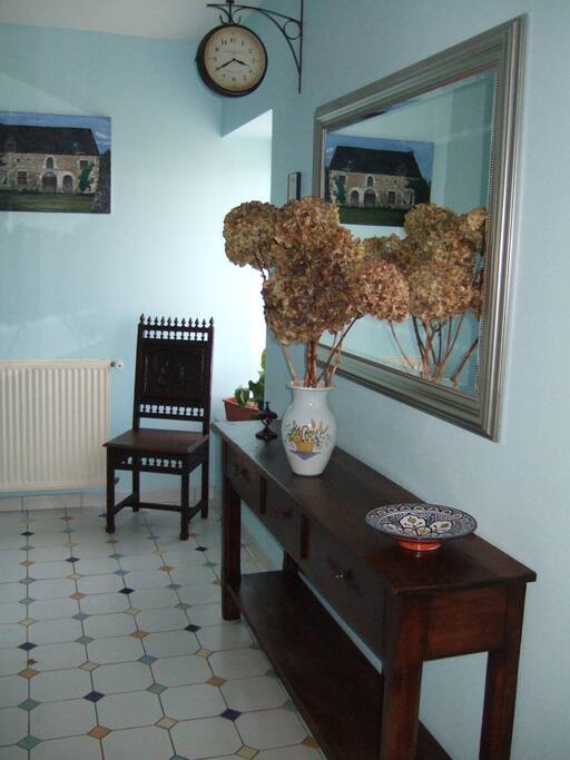 L'entrée de la maison