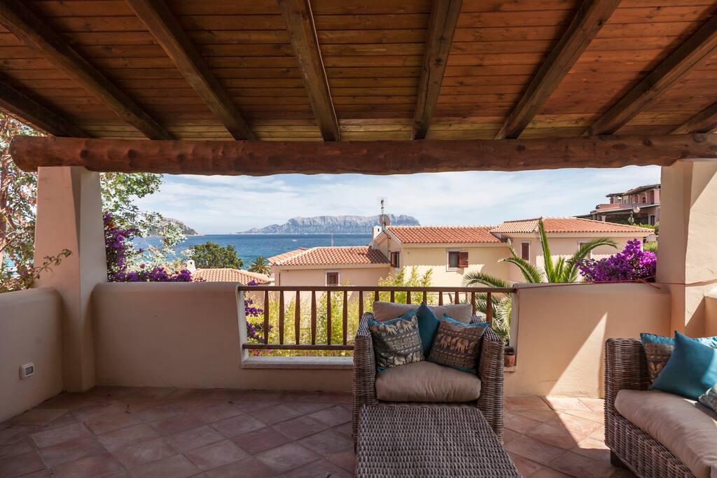 The terrace