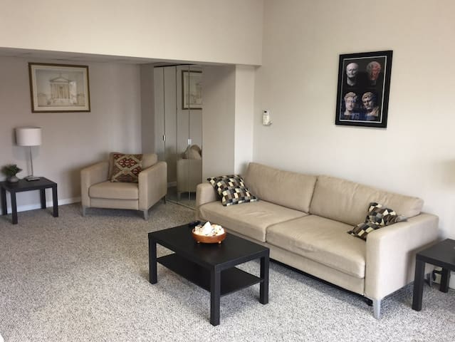 Private pet-friendly apartment.