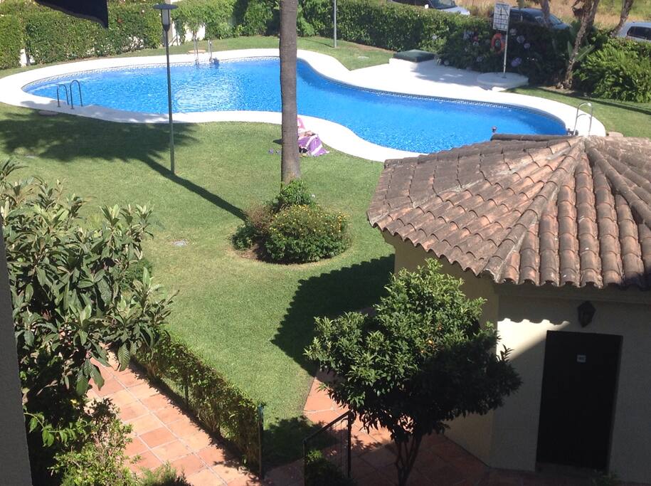 View from balcony