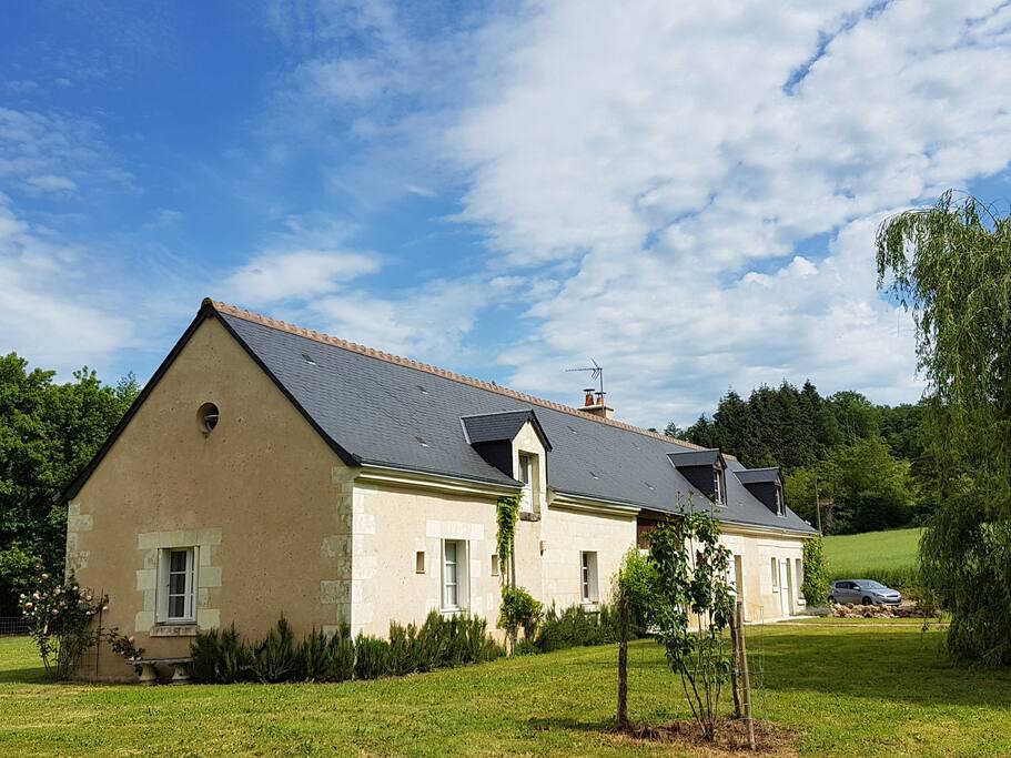 Ferme tourangelle restaurée