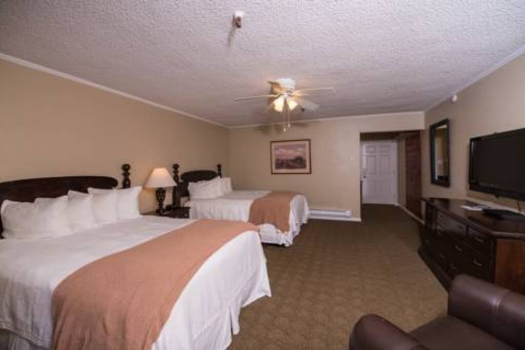 The bedroom.