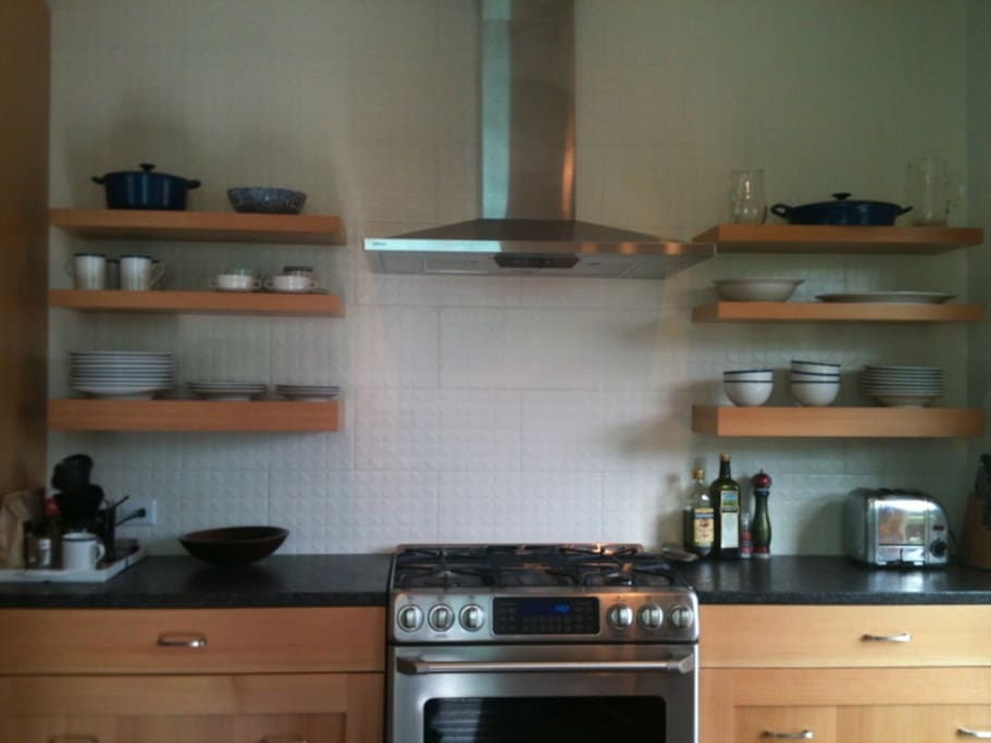 Newly renovated kitchen