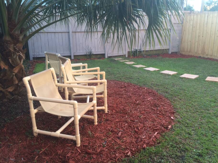 Fenced Back Yard
and Off Street Parking