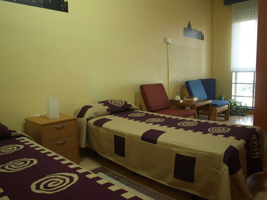 Cómodas habitaciones
