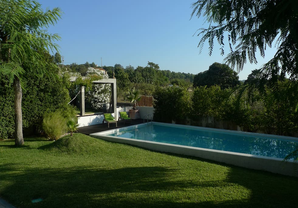 garden swimming pool