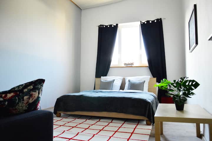 Მეორე საძინებელი (ორადგილიანი საწოლი და გასაშლელი დივანი)