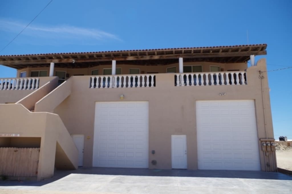 Front of building at Pelican Point!