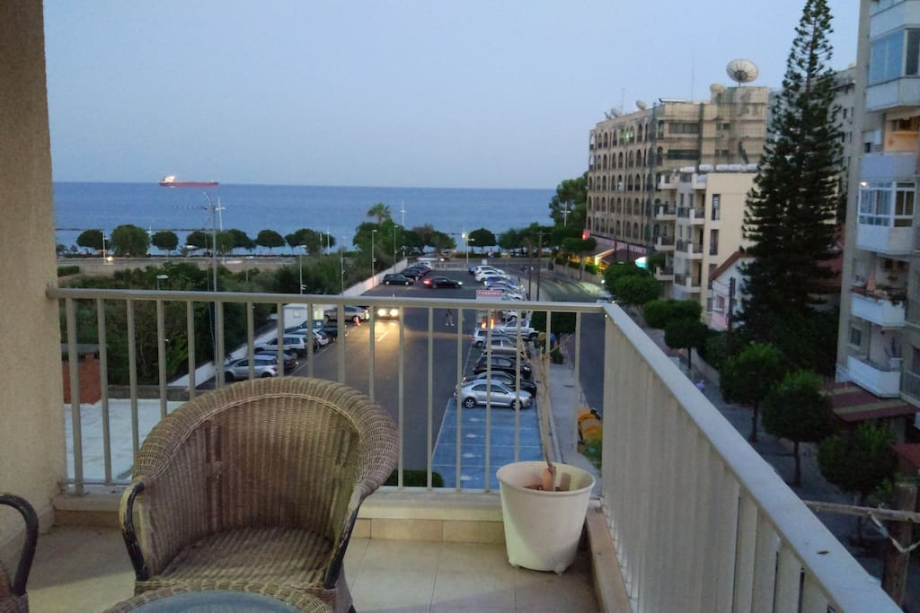 View from main balcony