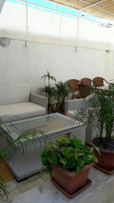 outside terrace