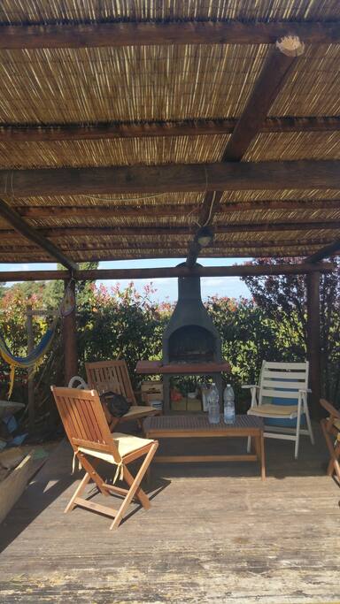 Area barbecue e lettura