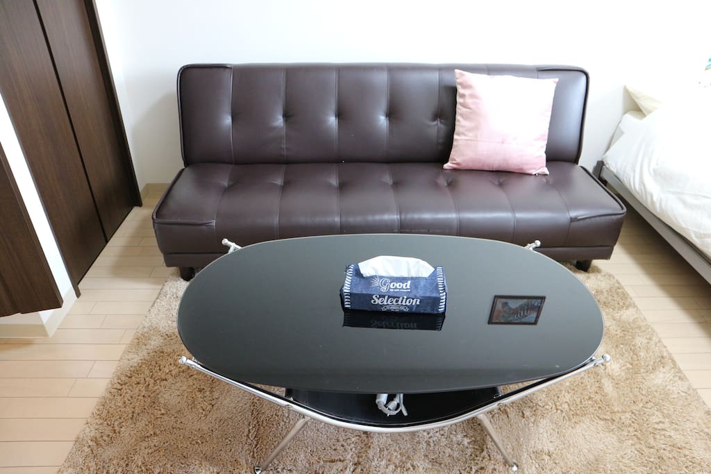 Table and sofa bed