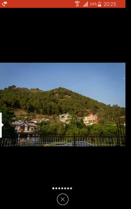 Peaceful area within city