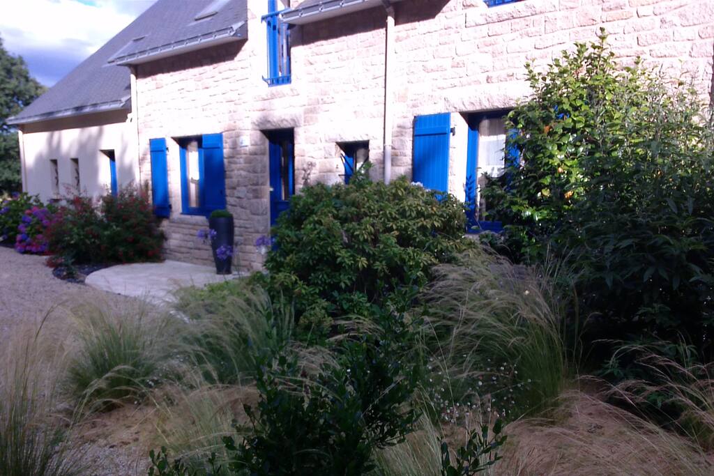 Vue avant de la maison