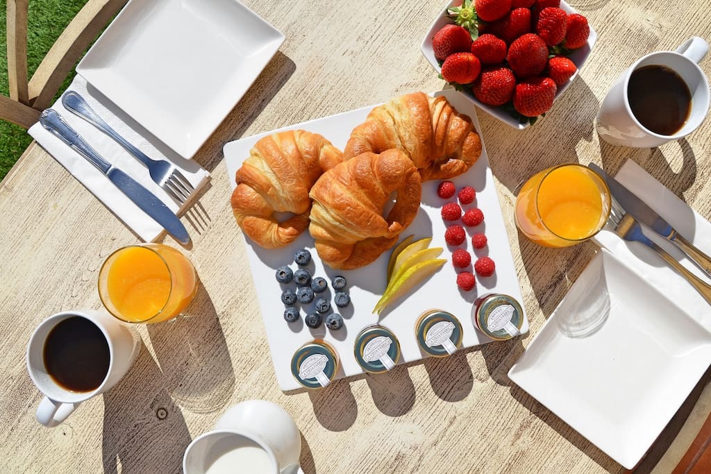 Breakfast on Terrace