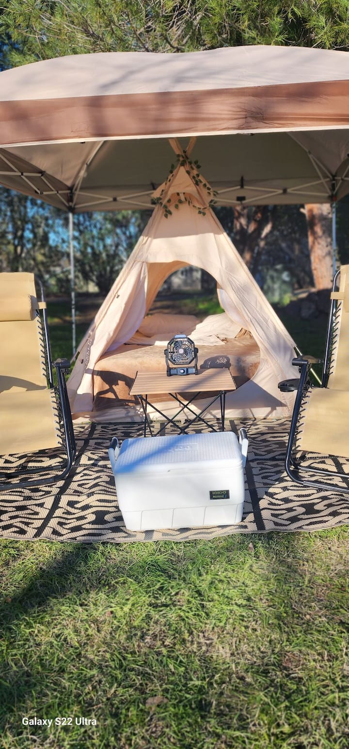 Coachella Glamping Package! Yurts for Rent in Thermal, California, United States Airbnb