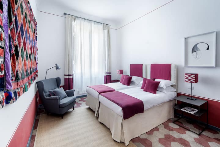 Spálňa 2 (môže byť vybavená buď 2 samostatnými posteľami, alebo jednou manželskou posteľou)