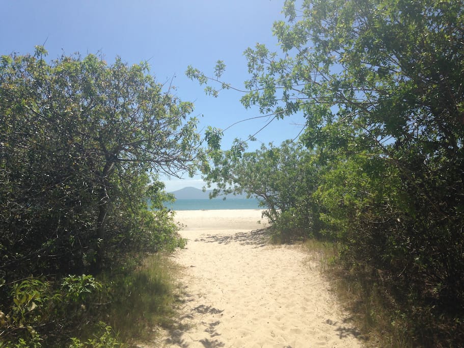 Acesso à praia