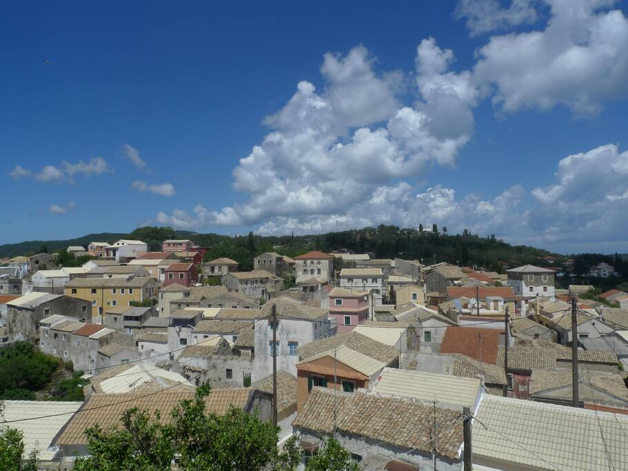 Village view from the balcony