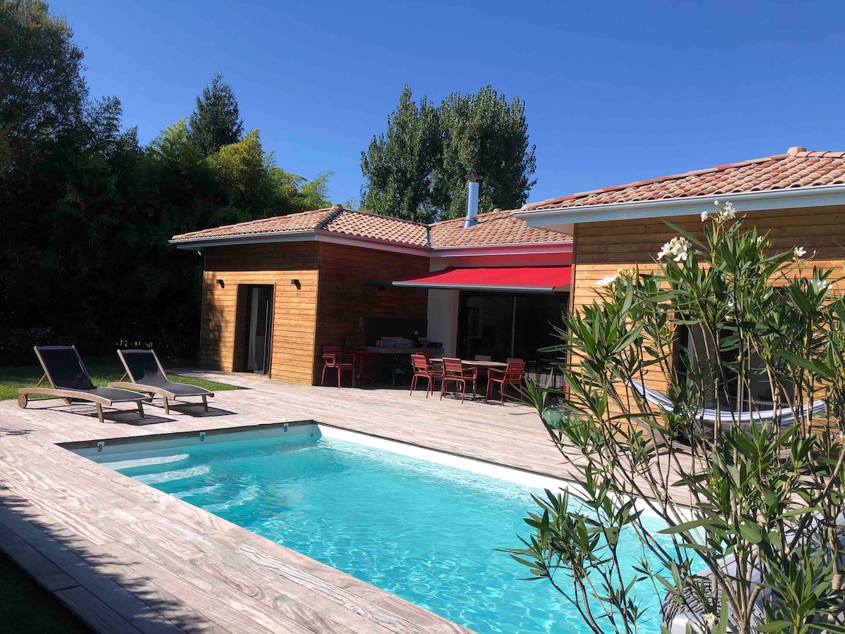 Top Airbnb: Seignosse House 3 bedrooms with pool à Seignosse