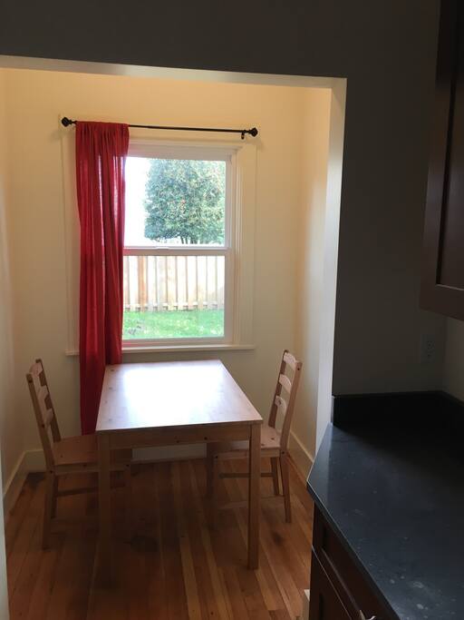 Kitchen nook
