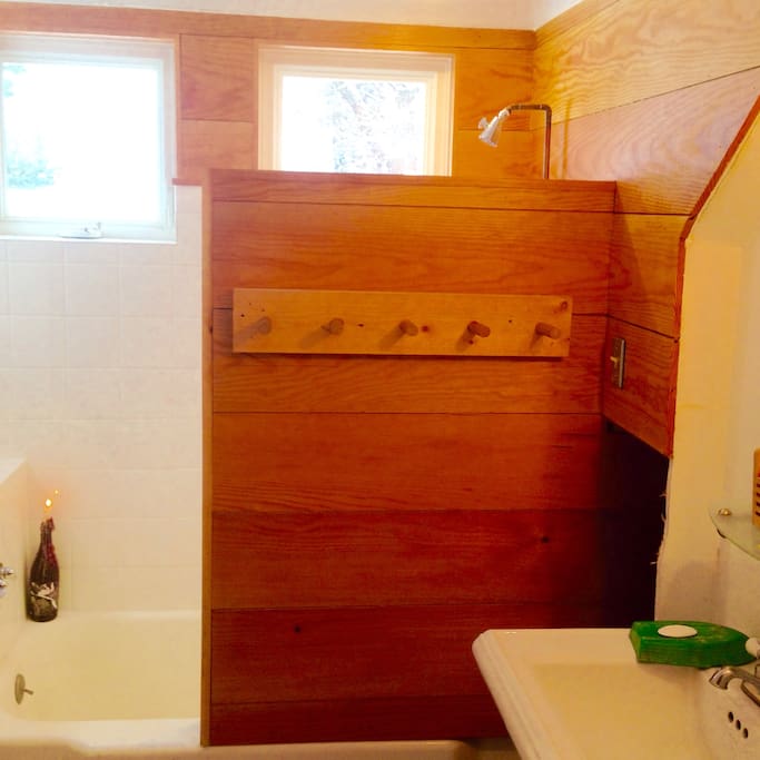 shared bathroom on second floor