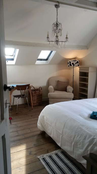 Your room, small but very cosy...