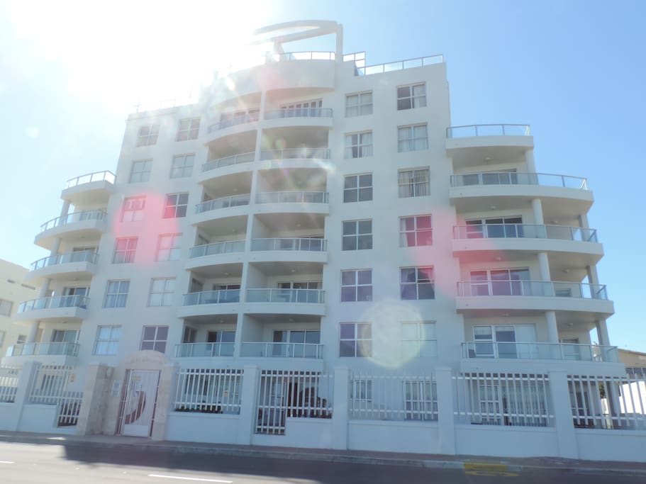 Modern apartment Block