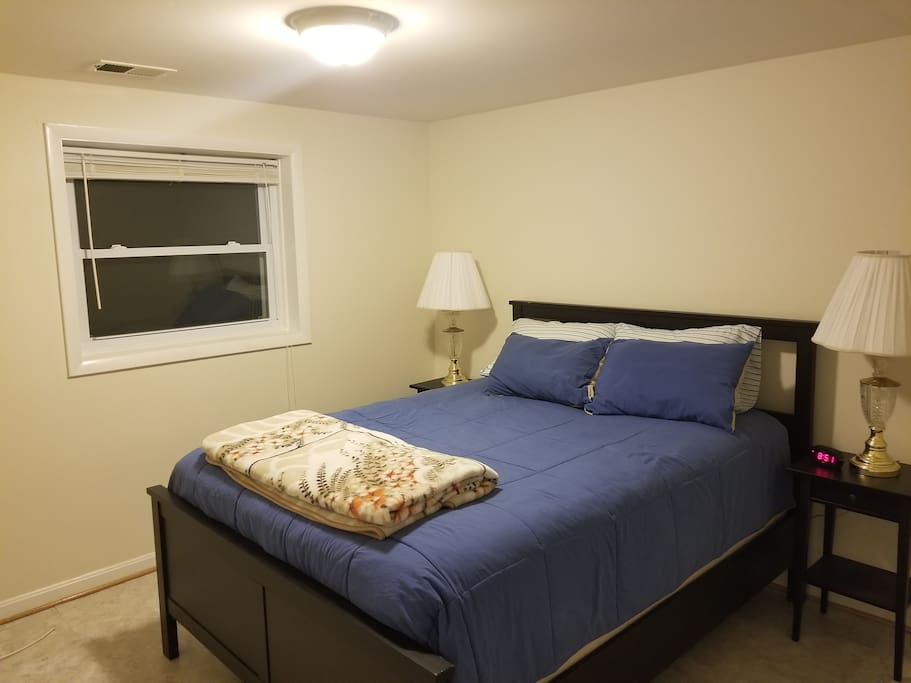 Bedroom one, queen bed