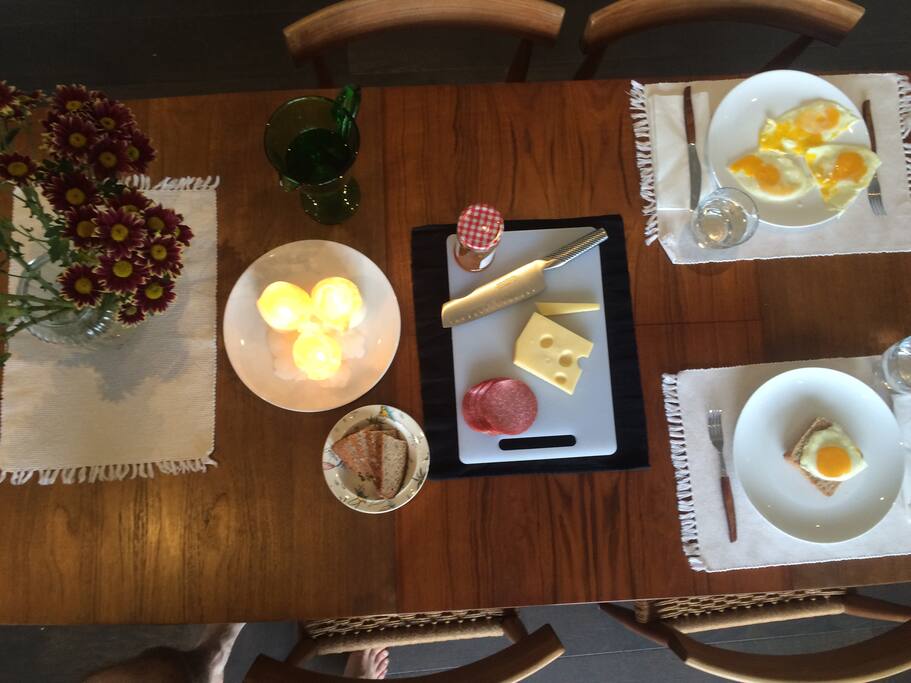 Join us for breakfast.