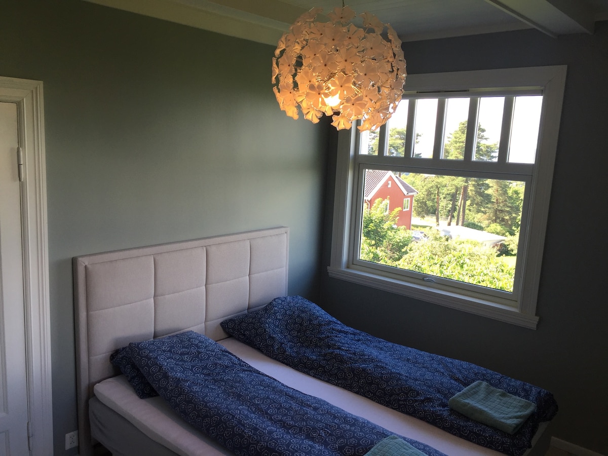 Hlavná spálňa s posteľou Tempur a úžasným výhľadom