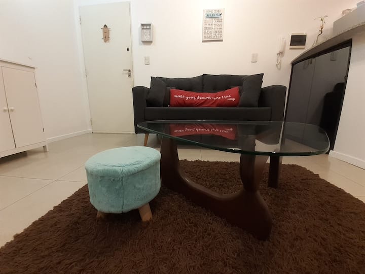 Квартира с 1 спальней и (закреплённым) парковочным местом в Villa Pueyrredón