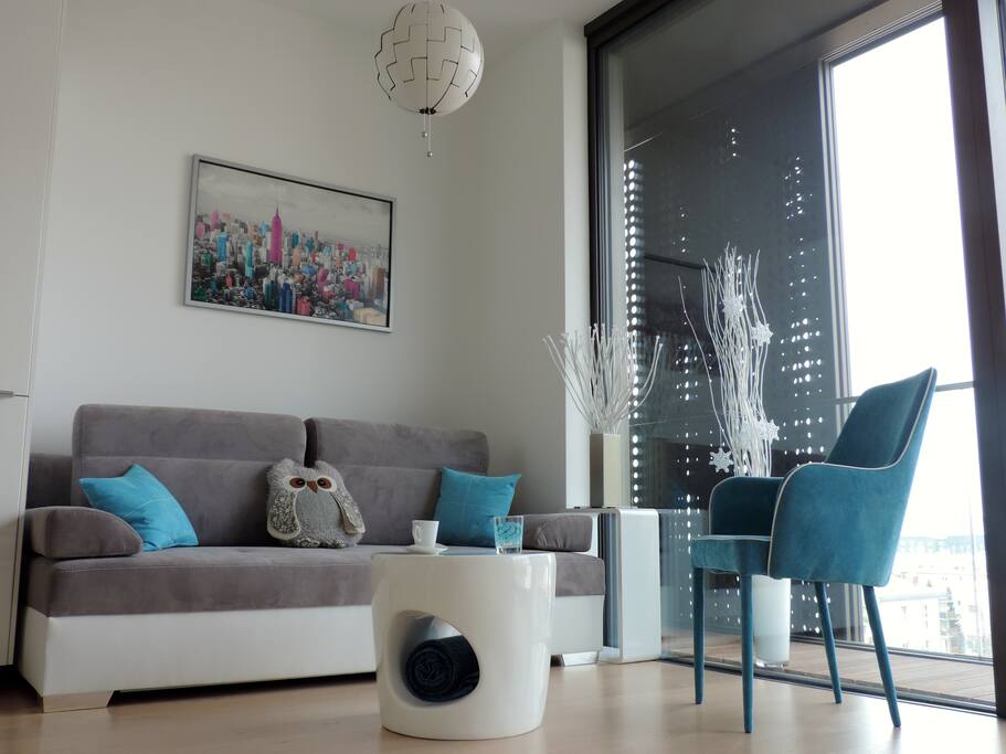 Magic White app. - Living room.