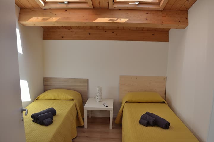 chambre 2 lits simples