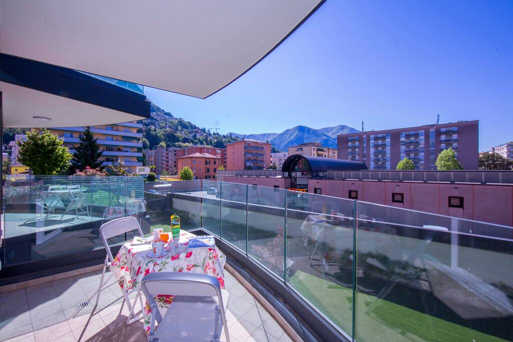 Beautiful view from the terrace