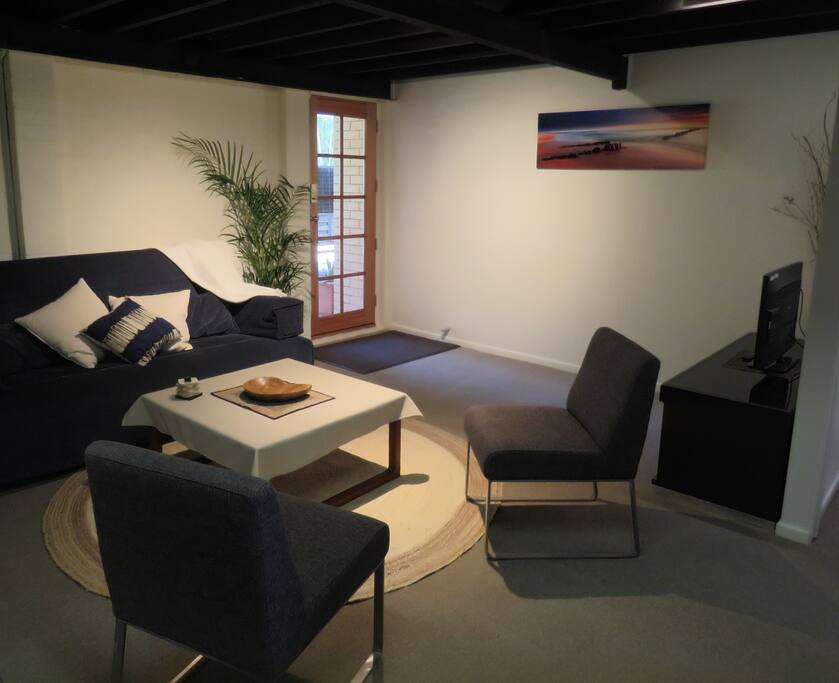 Comfortable Lounge area showing the Private Entry