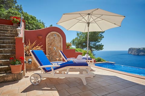Las Escaleras – Villa SIKA – Sea View/Pool 4P