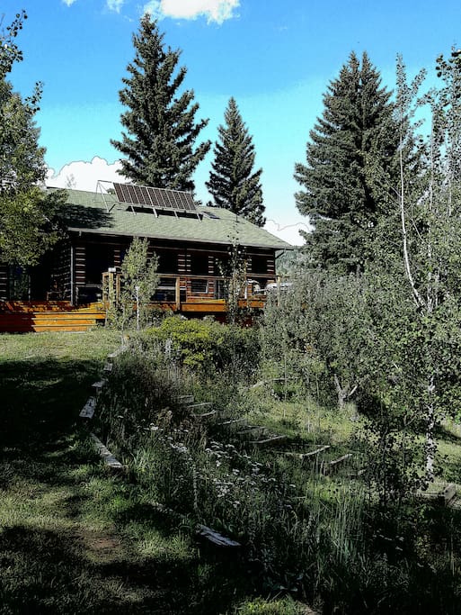 Path to cabin.