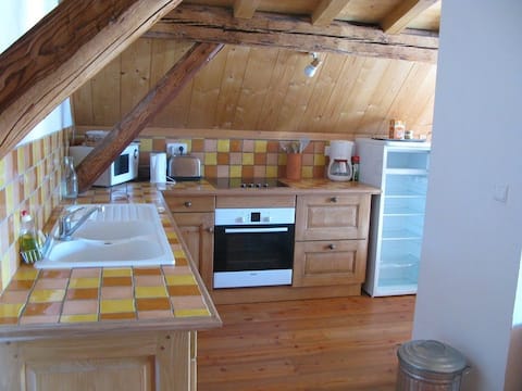 Successful Airbnb property: Apartment in a farm on the south side in Samoëns