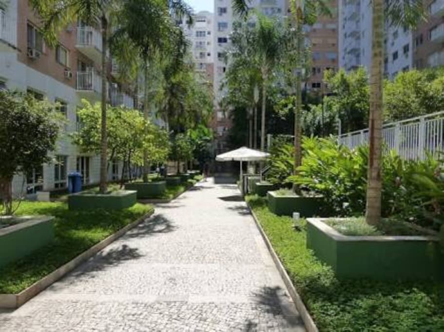Área interna condomínio.